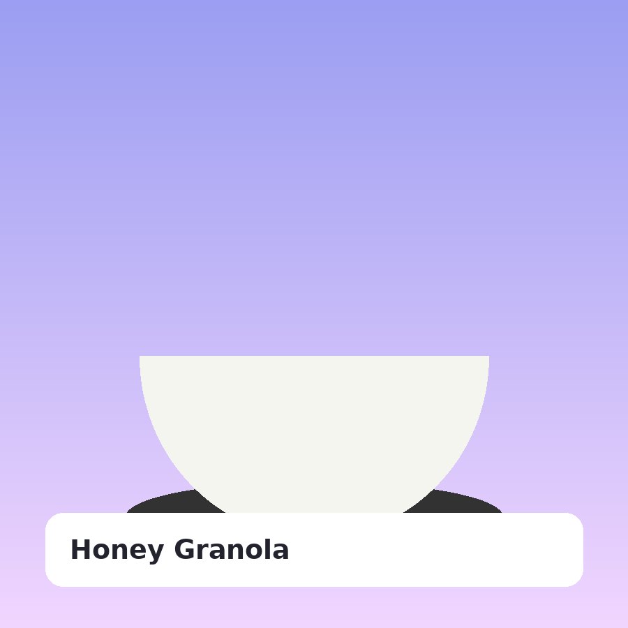 Honey Almond Granola