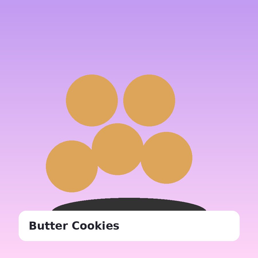Butter Cookies Box