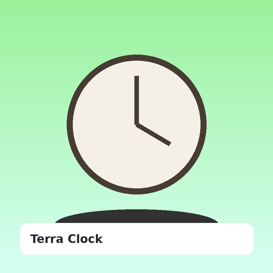 Terra Wall Clock
