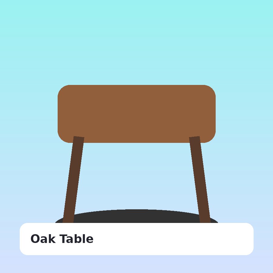 Oak Coffee Table